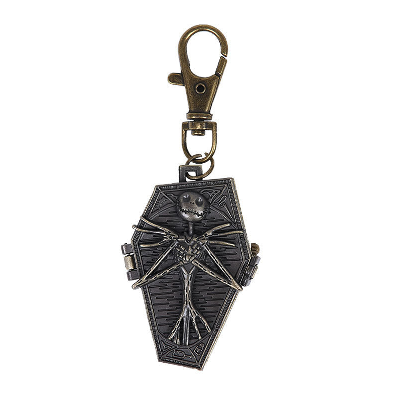 Vintage BronzeThe Nightmare Before Christmas Pocket Watch