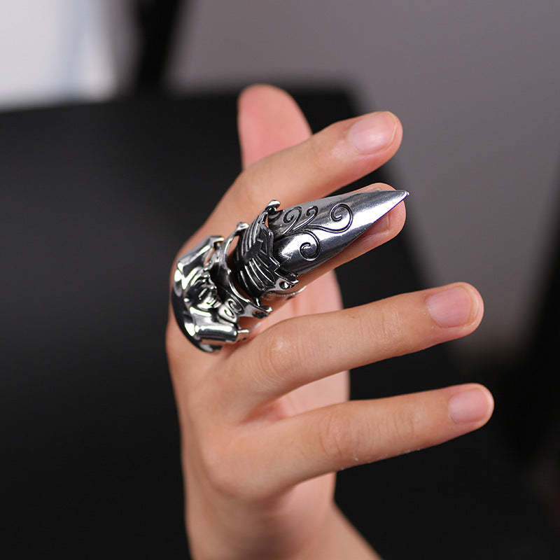 Dragon Domineering Punk Street Ring