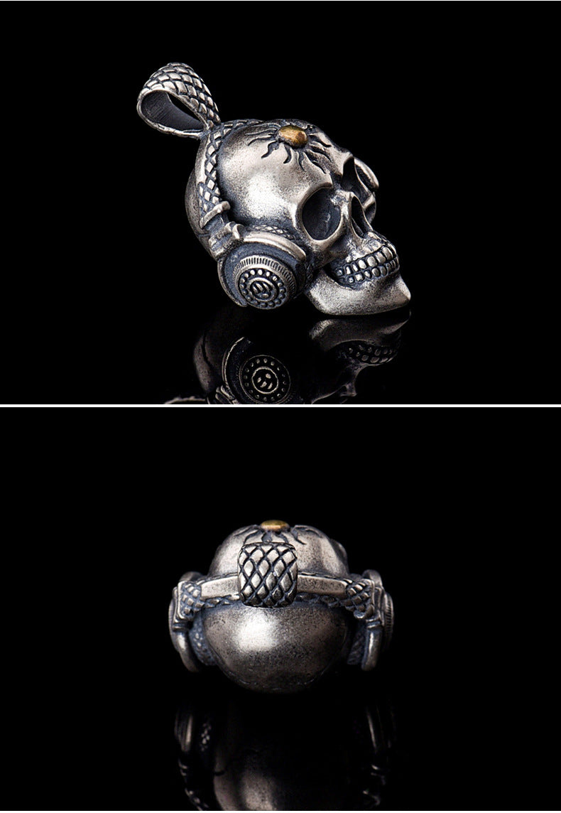 Music Headset Skull Pendant Punk