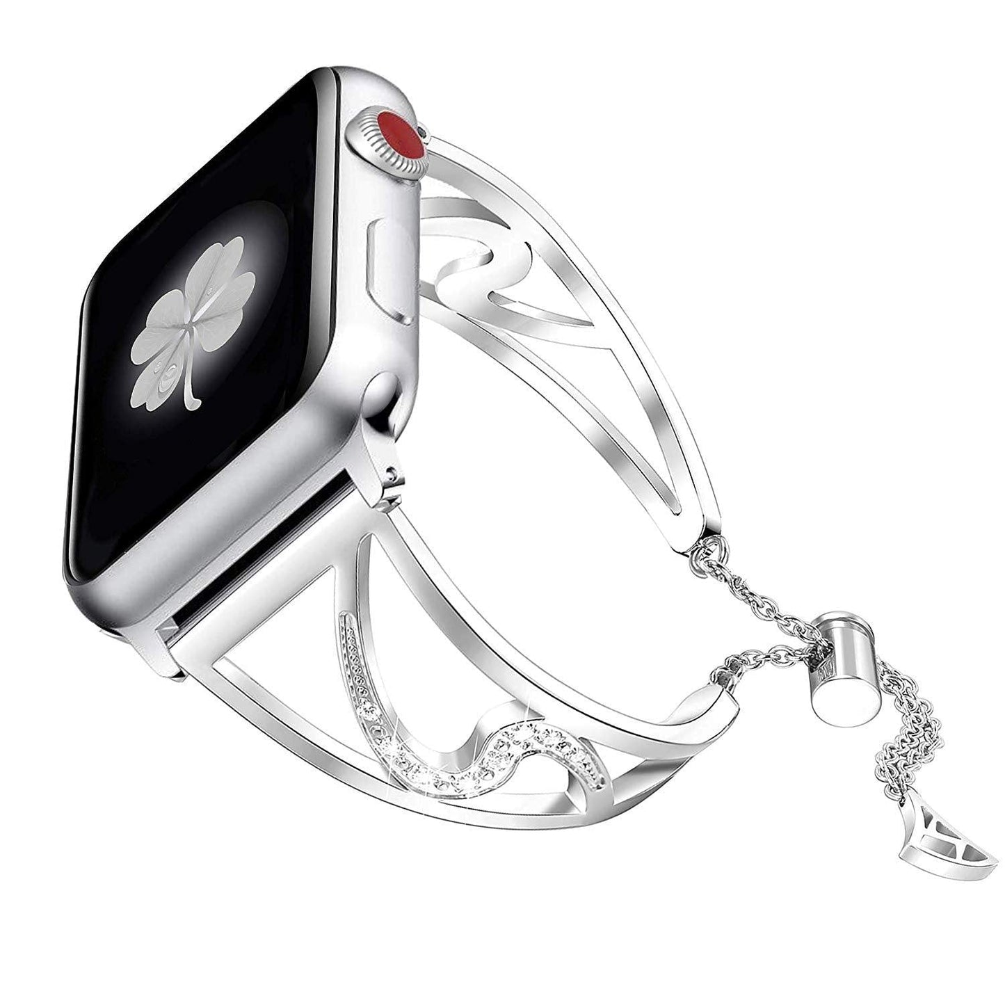 S-shaped Metal Stainless Steel Watch Strap - Hatuti Jewelry