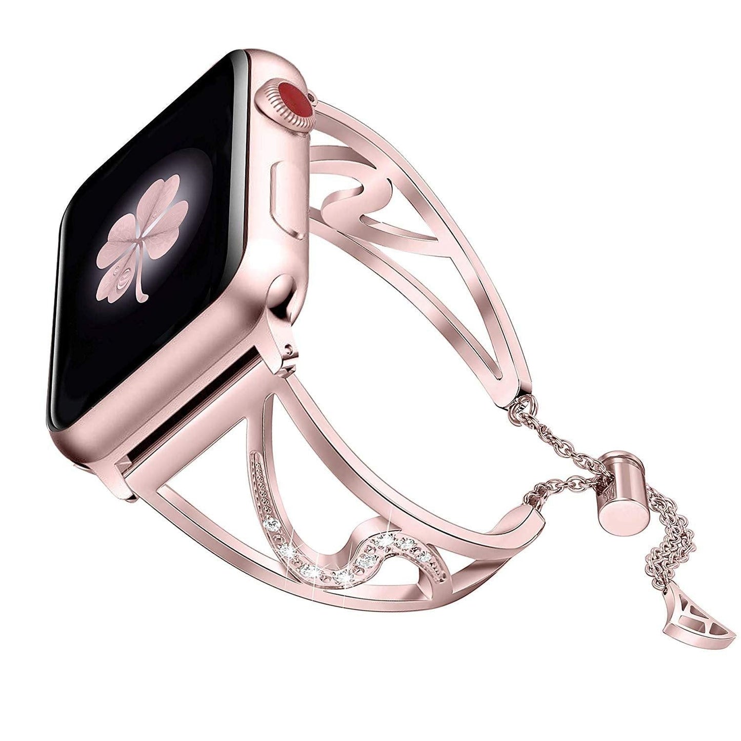 S-shaped Metal Stainless Steel Watch Strap - Hatuti Jewelry
