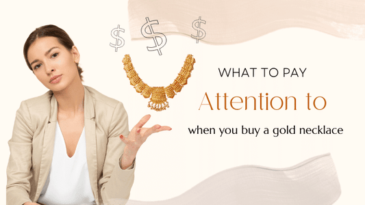 What to pay attention to when buying a gold necklace? - Hatuti Jewelry