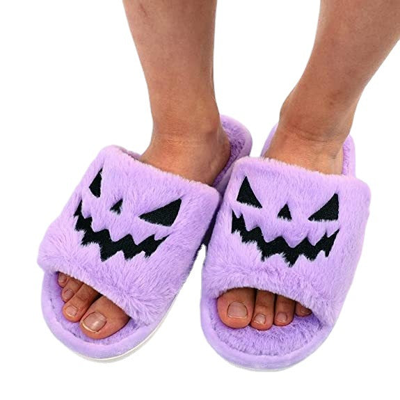 Witchy Delight Plush Slippers