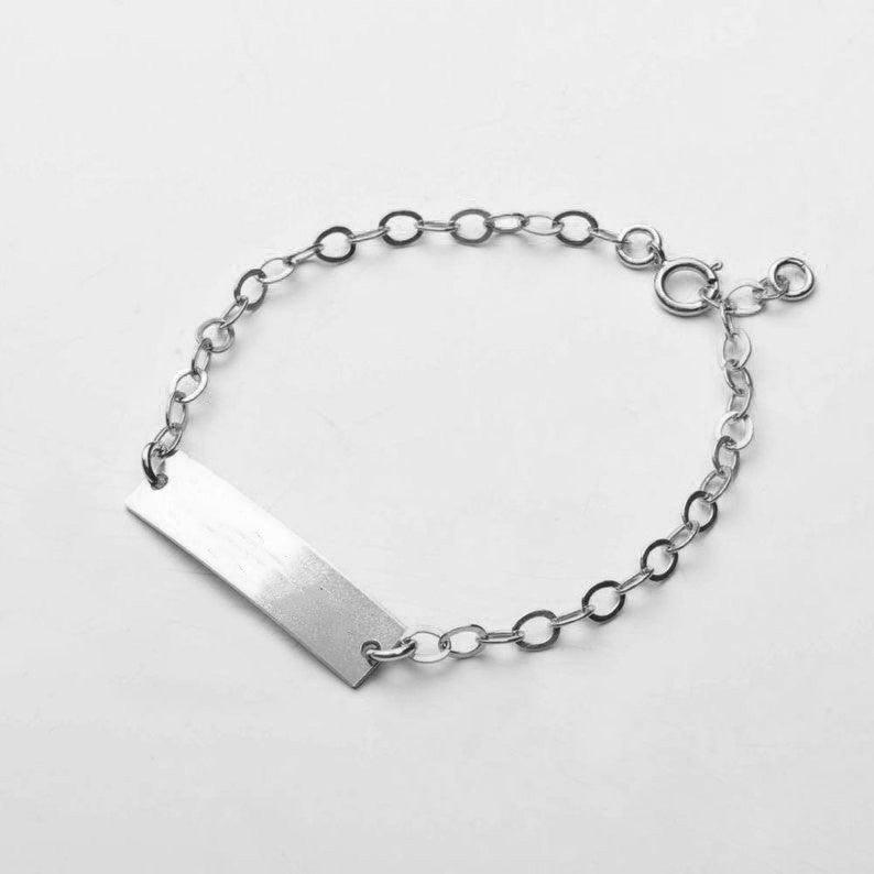 Children's Stainless Steel Letter Bracelet - Hatuti Jewelry